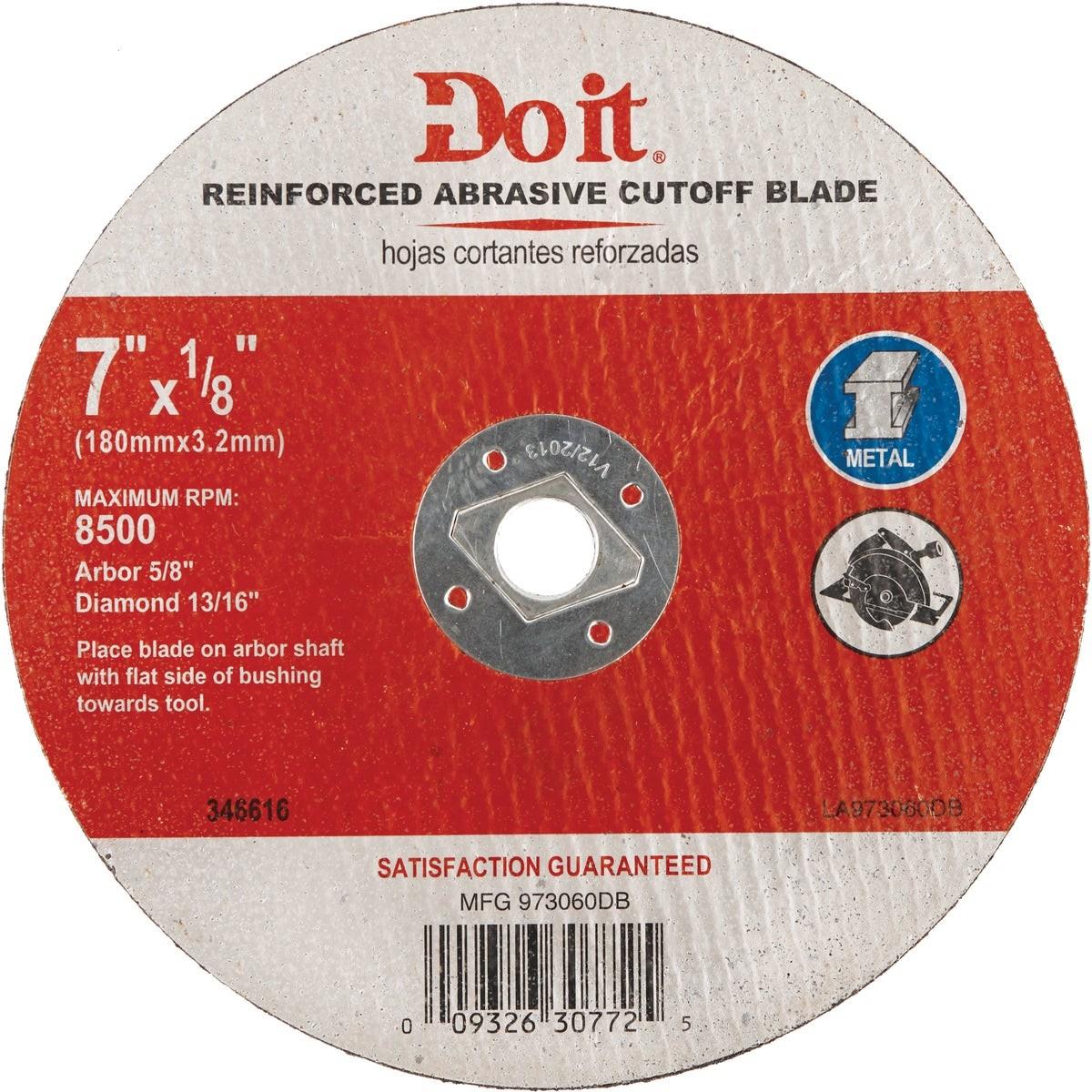Type 1 7-1/4 In. x 1/8 In. x 5/8 In. Metal Cut-Off Wheel
