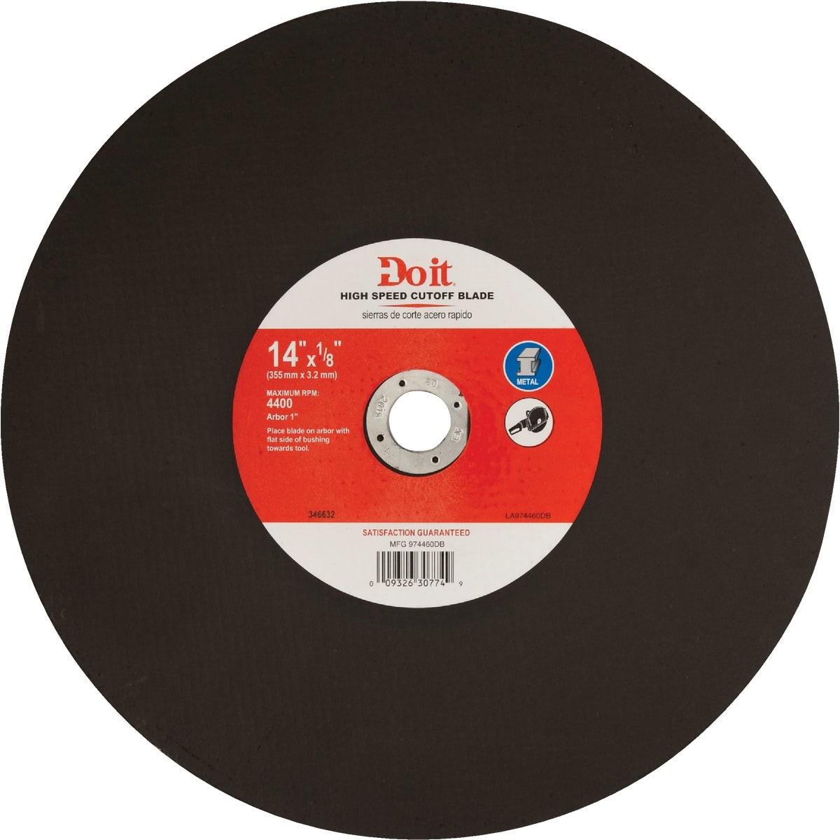 Type 1 14 In. x 1/8 In. x 1 In. Metal Cut-Off Wheel