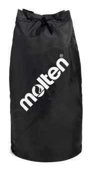 Bags Sports Equipment Tall Nylon Bag With Mesh Panels, Black, Holds Up To 15 Soccer Or Volleyballs