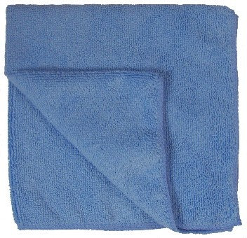 16 X 16 Blue Microfiber Cloth 230 Gsm - 204 Per Case