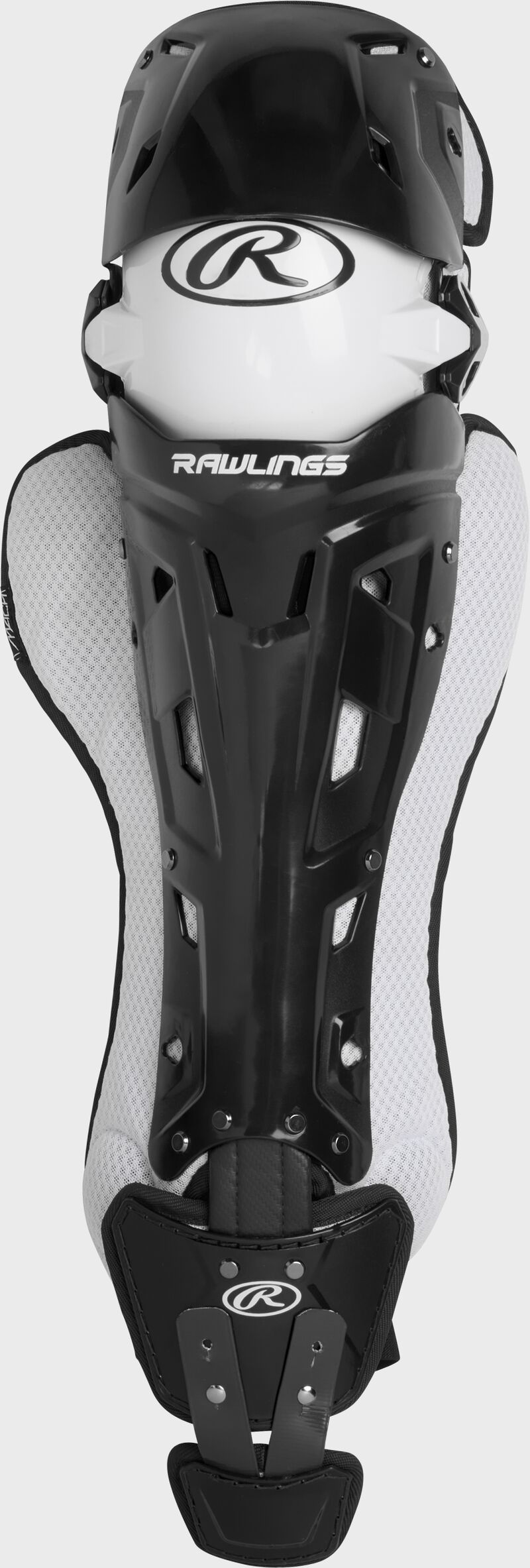 Rawlings Mach Intermediate Leg Guards - Black