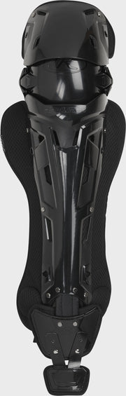 Rawlings Mach Intermediate Leg Guards - Black/Black