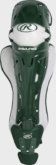 Rawlings Mach Intermediate Leg Guards - Dark Green
