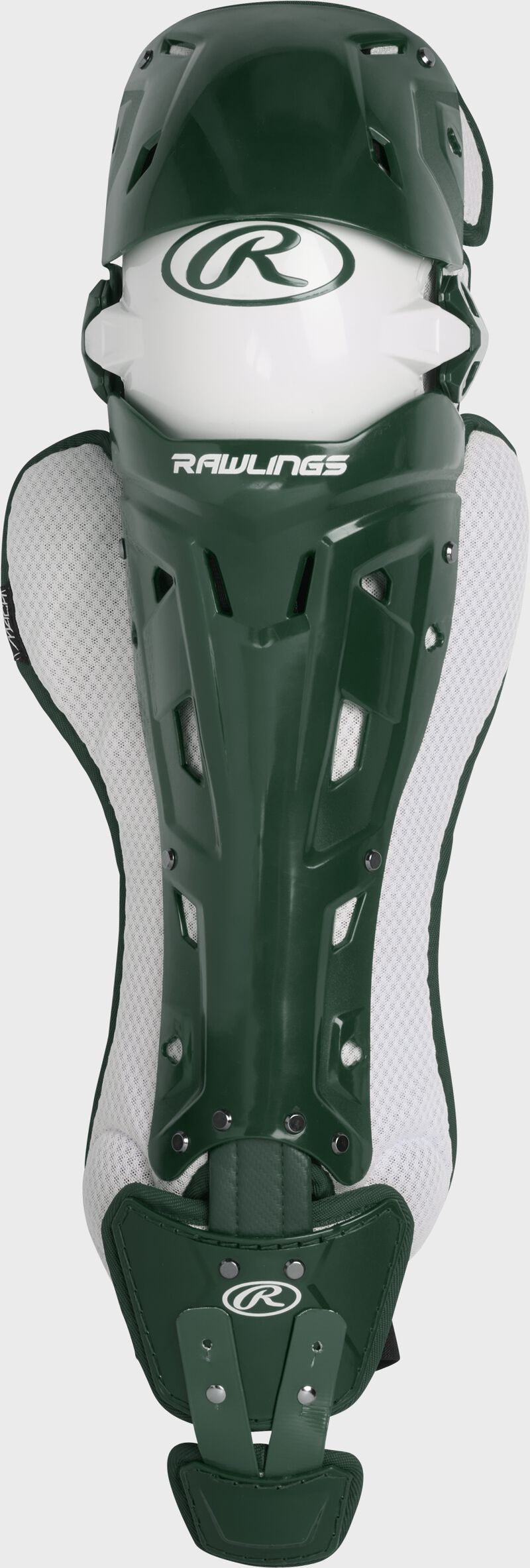 Rawlings Mach Intermediate Leg Guards - Dark Green