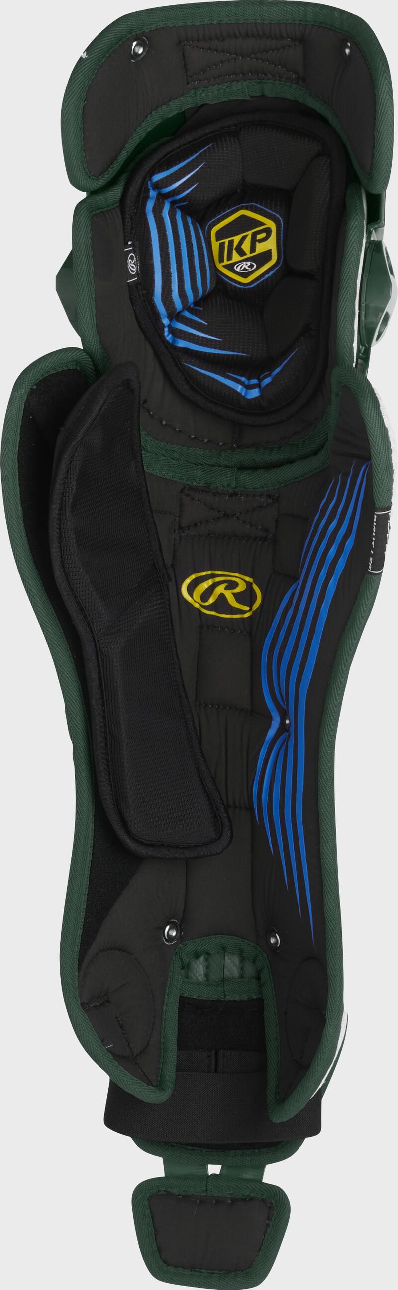 Rawlings Mach Intermediate Leg Guards - Dark Green