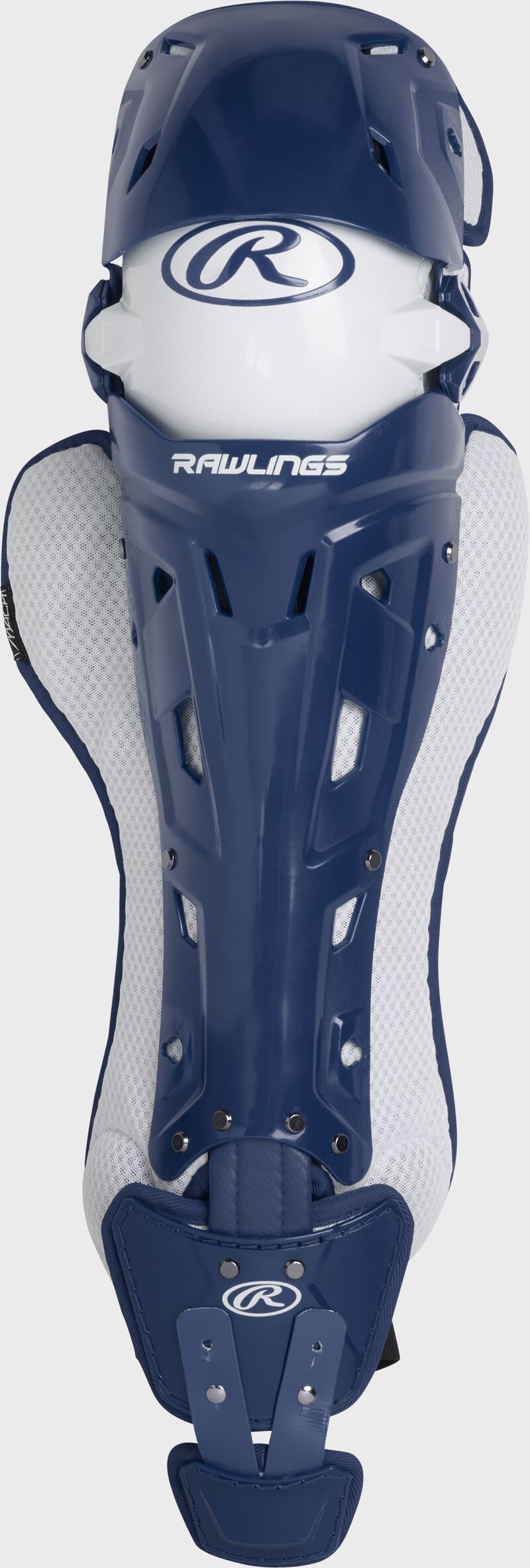 Rawlings Mach Intermediate Leg Guards - Navy