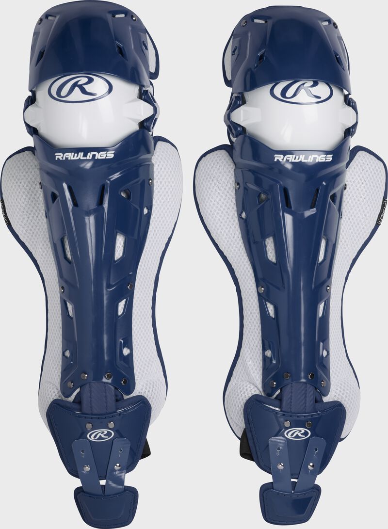 Rawlings Mach Intermediate Leg Guards - Navy