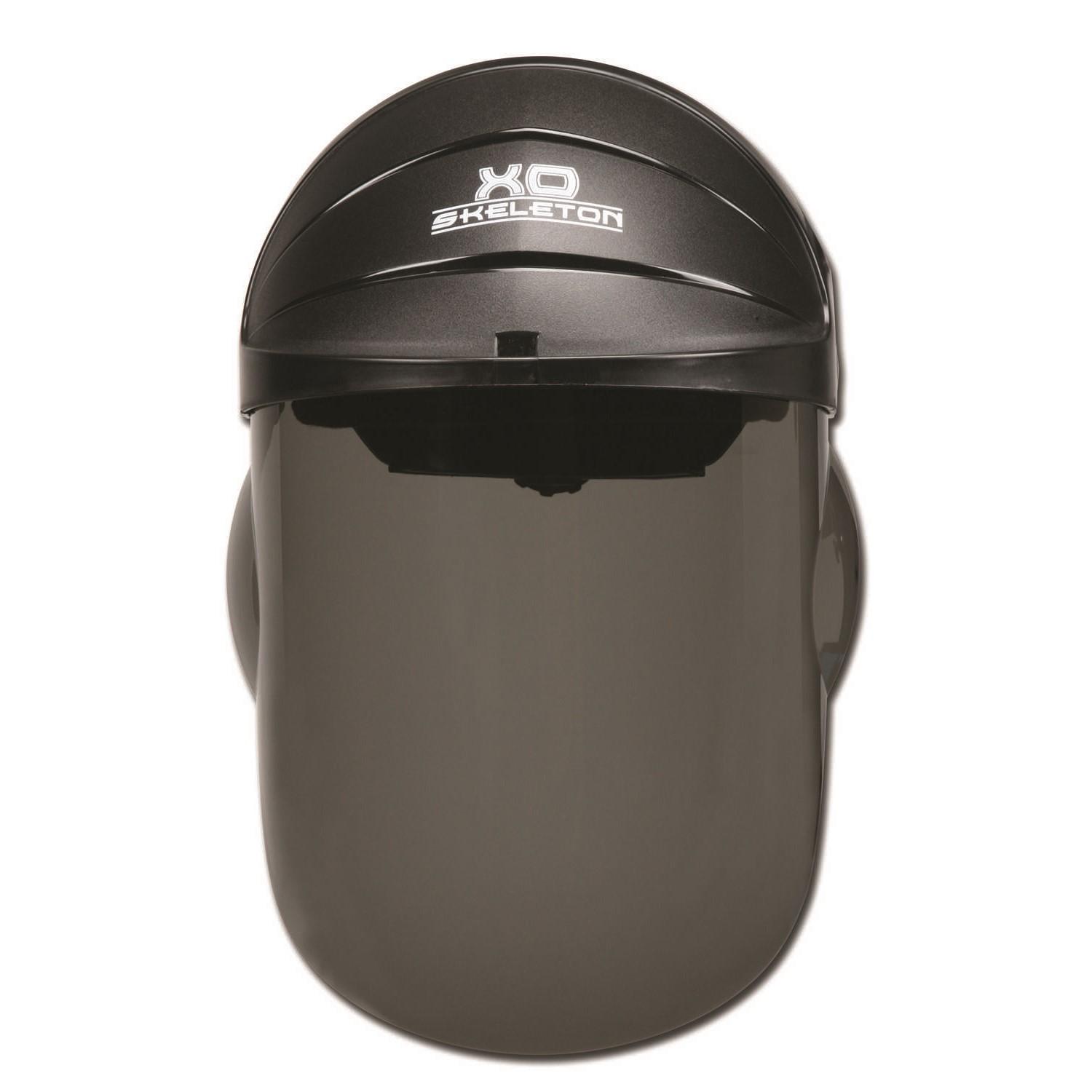 105 MCR XO Skeleton Ratchet Headgear,Grey Faceshield