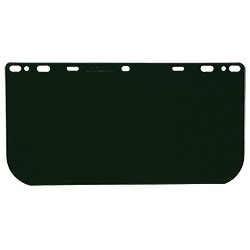 8 X 15.5" .040 Universal Visor Polycarbonate, Dark Green