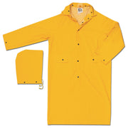Classic, .30mm, PVC/Polyester, KNEE LENGTH Coat, YELLOW