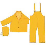 Classic Plus, .35mm, PVC/Polyester, Suit, 3 PC, Cor Collar, YELLOW