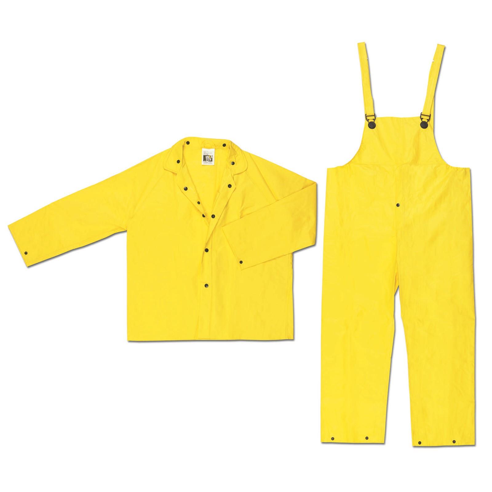 Wizard, .28mm, PVC/Nylon/PVC, Flame Ret, Suit, 3 PC, YELLOW