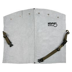 Leather Welding Bib w/Snaps, 20" Length, Case Qty: 50, priced and sold per each