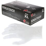 Disposable Gloves, SensaGuard, Large, Vinyl, 3 Mil THK