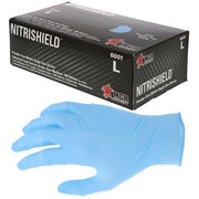 Disposable Gloves, Dura Shield, Medium, Nitrile, 4 Mil THK