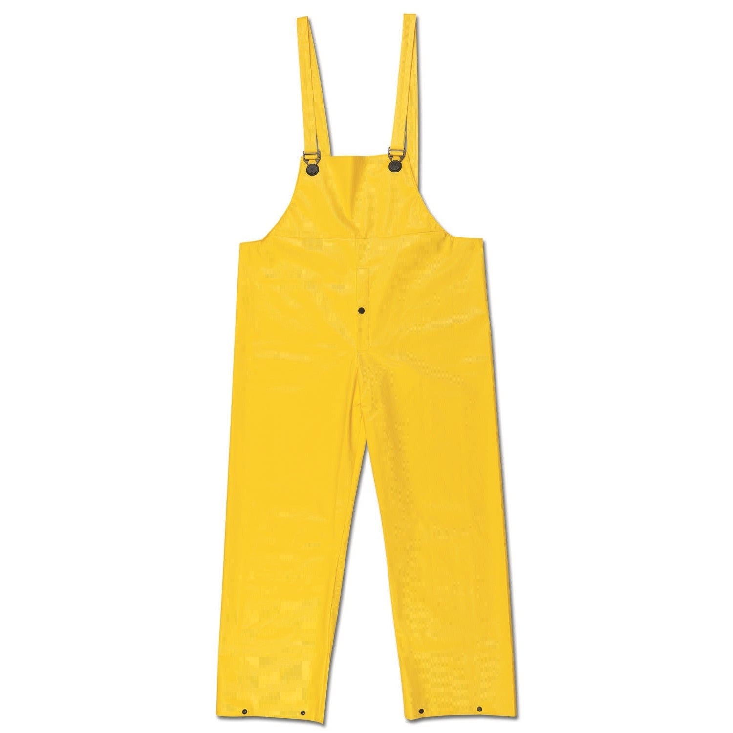 Commodore, PVC/Non-Woven Poly/Nylon, Bib Overall, W/Fly, YELLOW