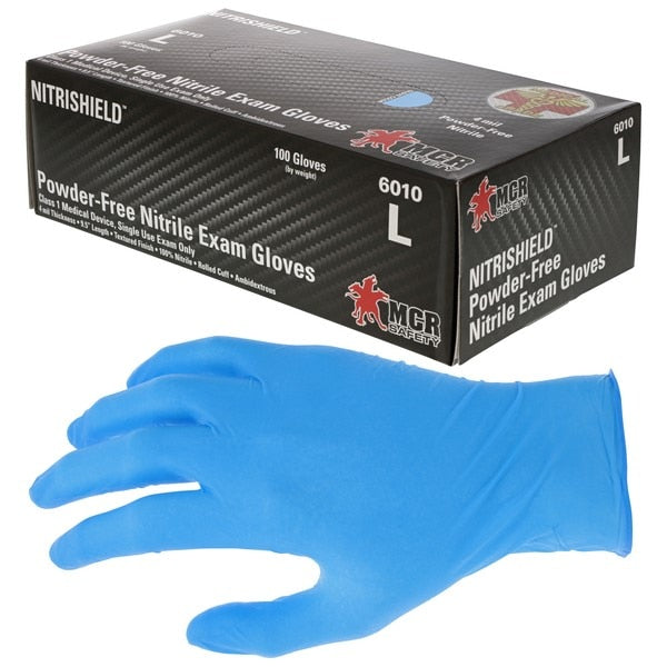 Disposable Gloves, NitriMed, X-Large, Nitrile, 4.5 Mil THK