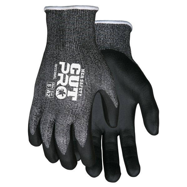 Cut Resistant Gloves, Memphis, Synthetic, Small, Black