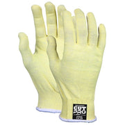 Cut Resistant Gloves, Kevlar/Steel, Medium, Yellow