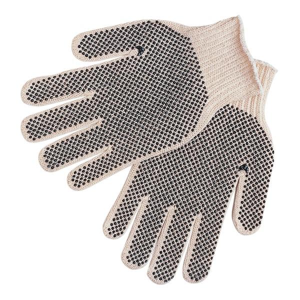 Gloves, Regular Weight, X-Small, Cotton Polyester Blend