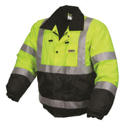 Luminator, Insulated Polyester, Bomber Jacket, Fluorescent Lime