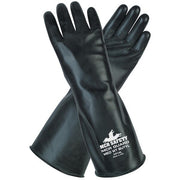 Gloves, MCR Guard, Medium, Butyl, Black, 14 Inch L