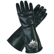 Gloves, MCR Guard, Medium, Butyl, Black, 14 Inch L