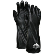 Gloves, MCR Guard, Medium, Butyl, Black, 14 Inch L