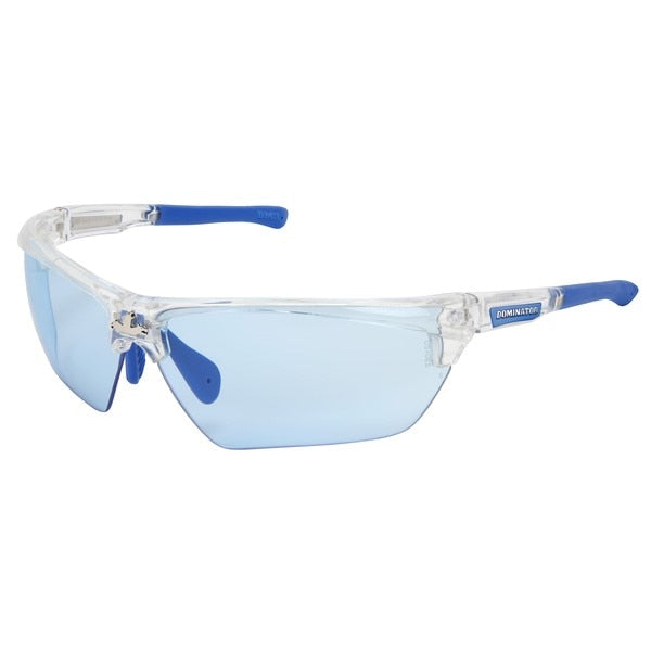 Safety Glasses, Dominator DM3 Series, Light Blue Lens