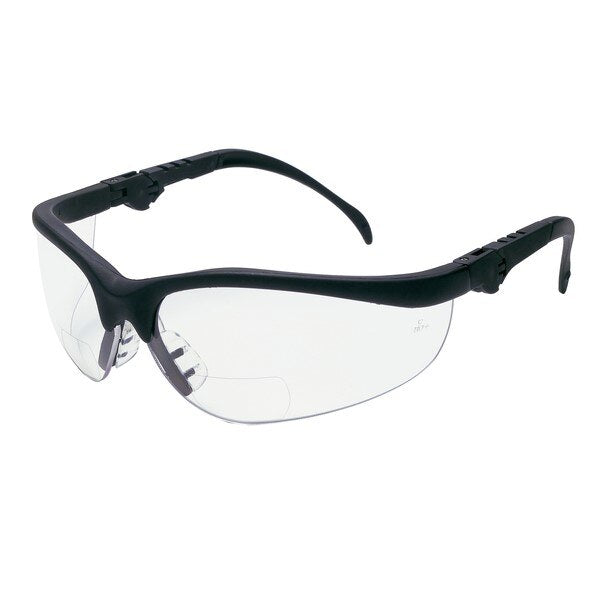 Safety Glasses, Klondike KD3 Series, Clear Lens, Gel Nose