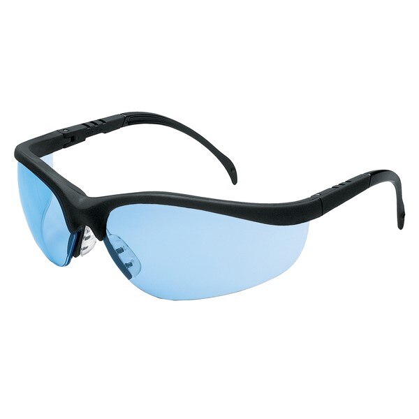 Safety Glasses, Klondike KD1 Series, Light Blue Lens