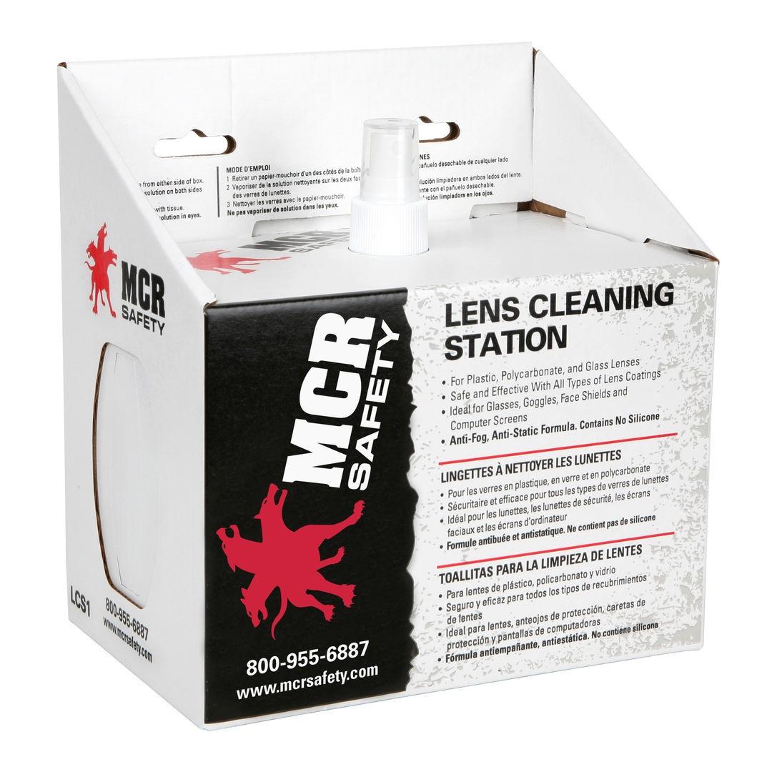 MCR Safety Lens Cleaning Station