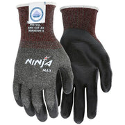 Cut Resistant Gloves, Ninja, Diamond Tech, Medium, Black
