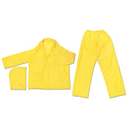 Zodiac, .10mm, Single Ply PVC, Suit, 3 PC, Yellow