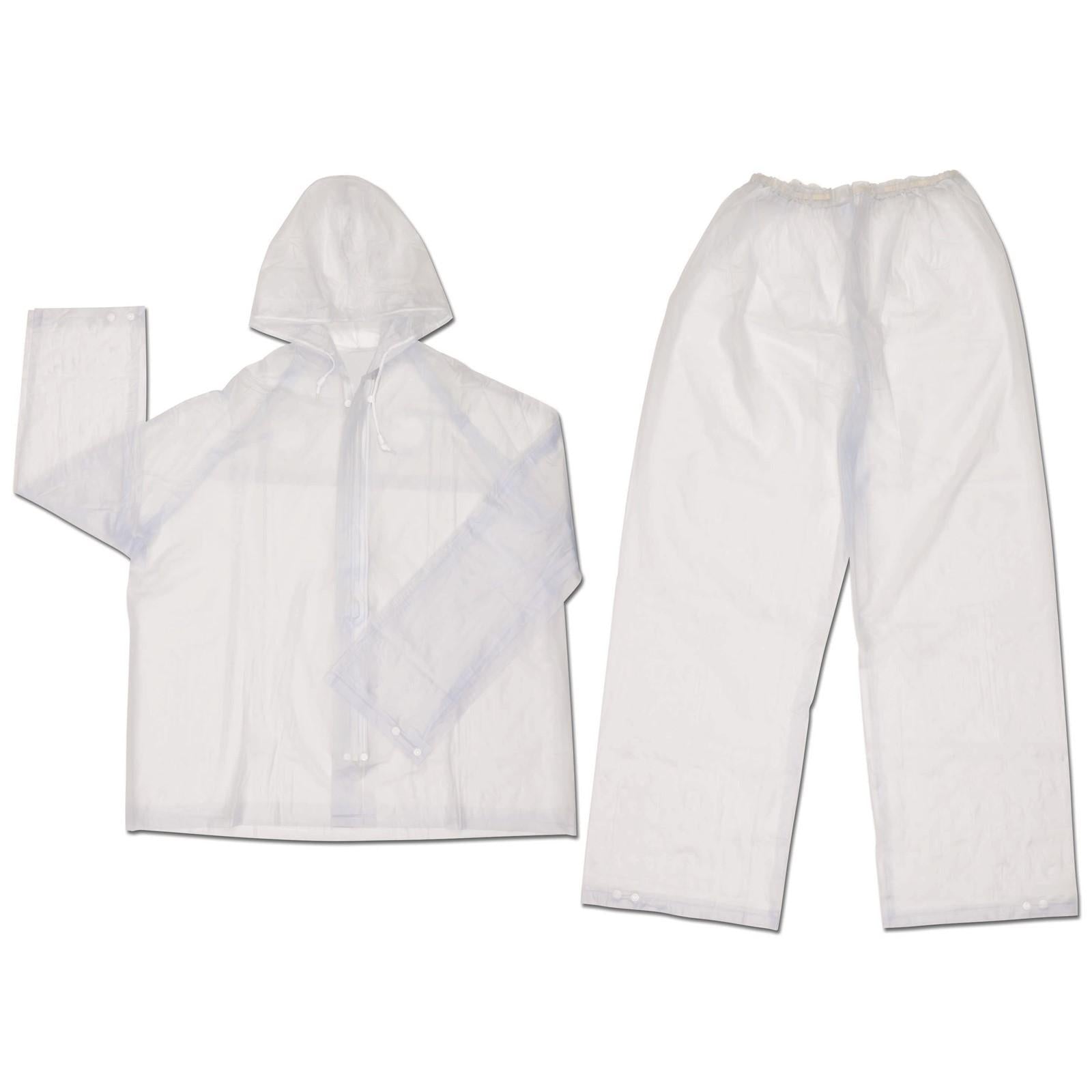 Squall, .20mm, Single Ply, PVC, Suit, 2 PC, Clear