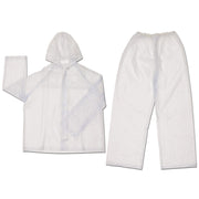 Squall, .20mm, Single Ply, PVC, Suit, 2 PC, Clear