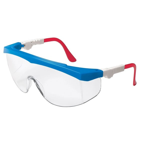 Safety Glasses, TK1 Series, Clear Lens, Duramass Hard Coat