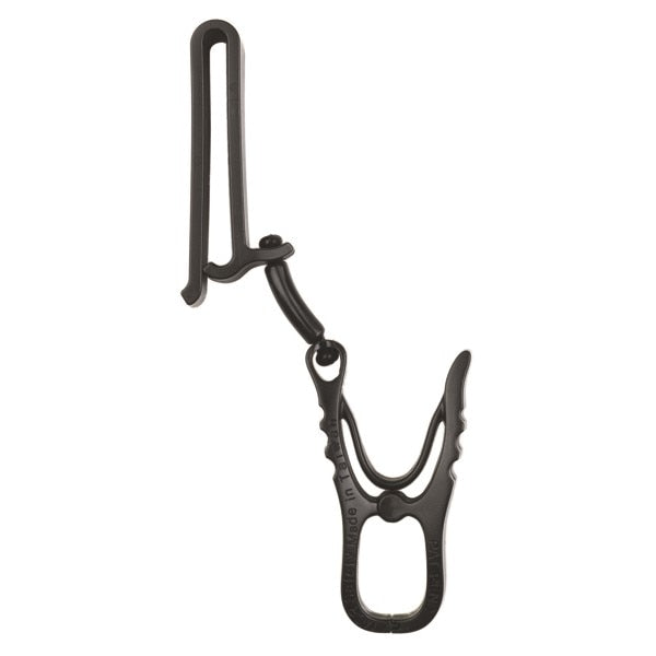 Utility Clip, Belt Clip, Dielectric, Black