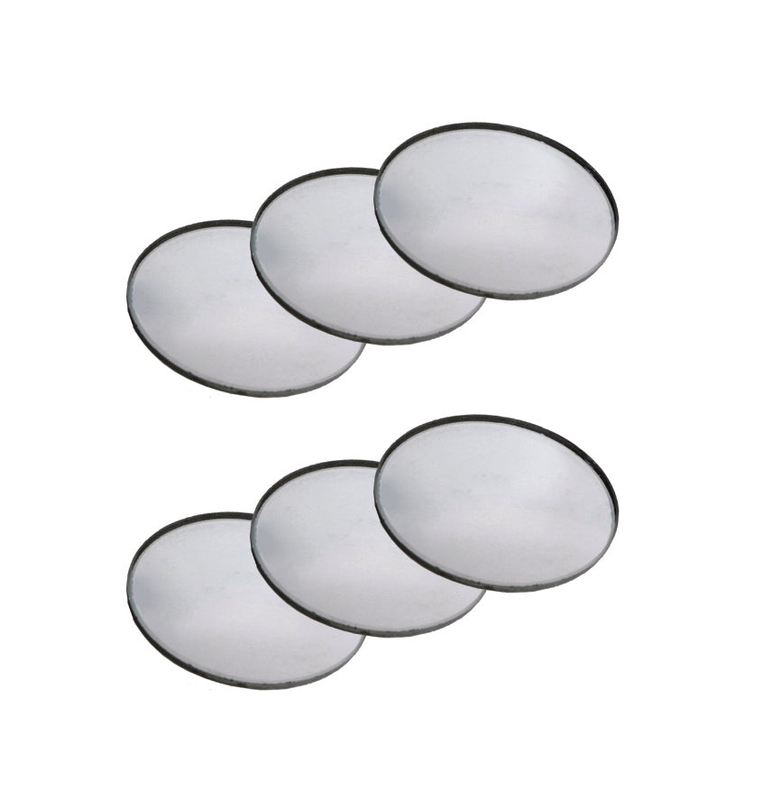 United Scientific® Glass Mirrors, Set Of 6