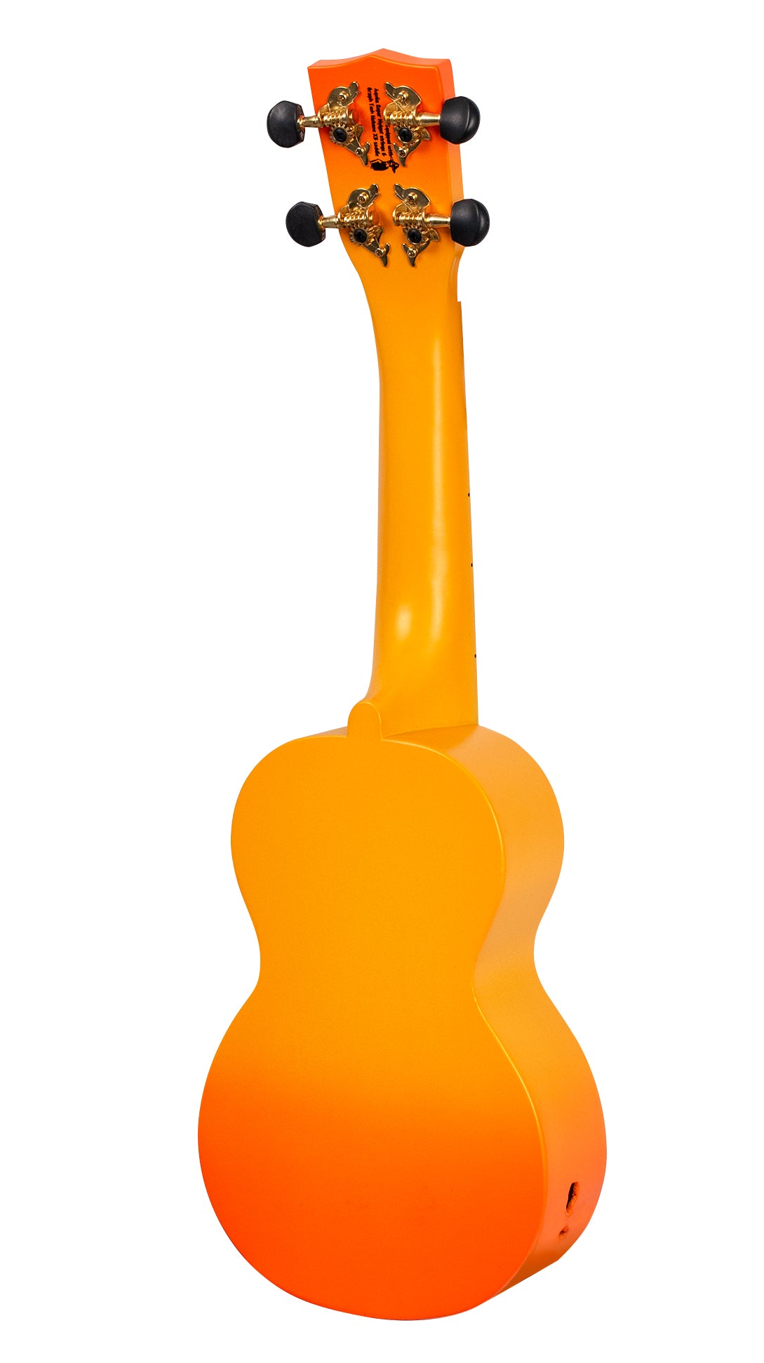 Mahalo MD1-HAORB Hibiscus Soprano Ukulele. Orange Burst