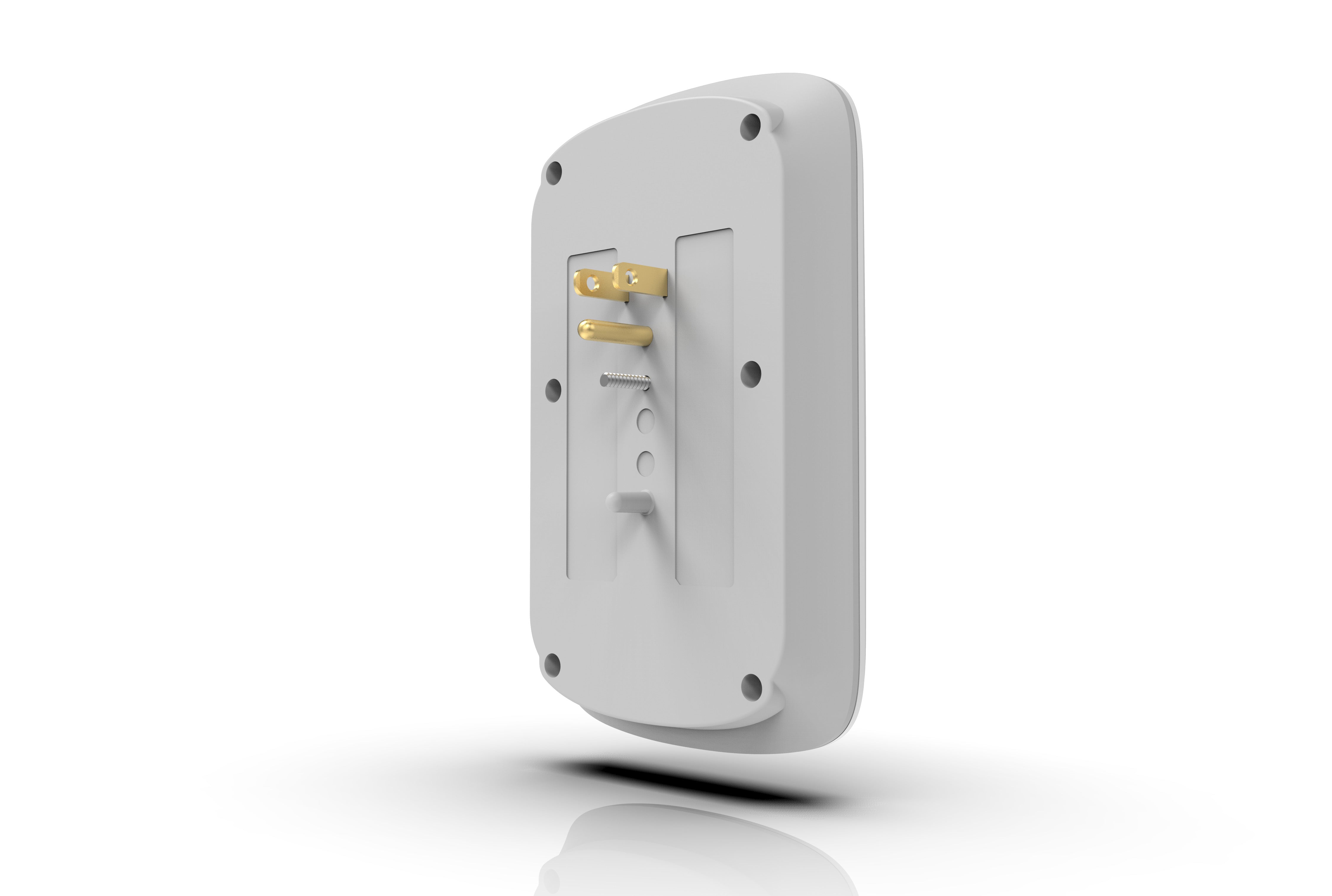 Monster ME-5015W 3 Outlet Wall Tap Surge Protector. White