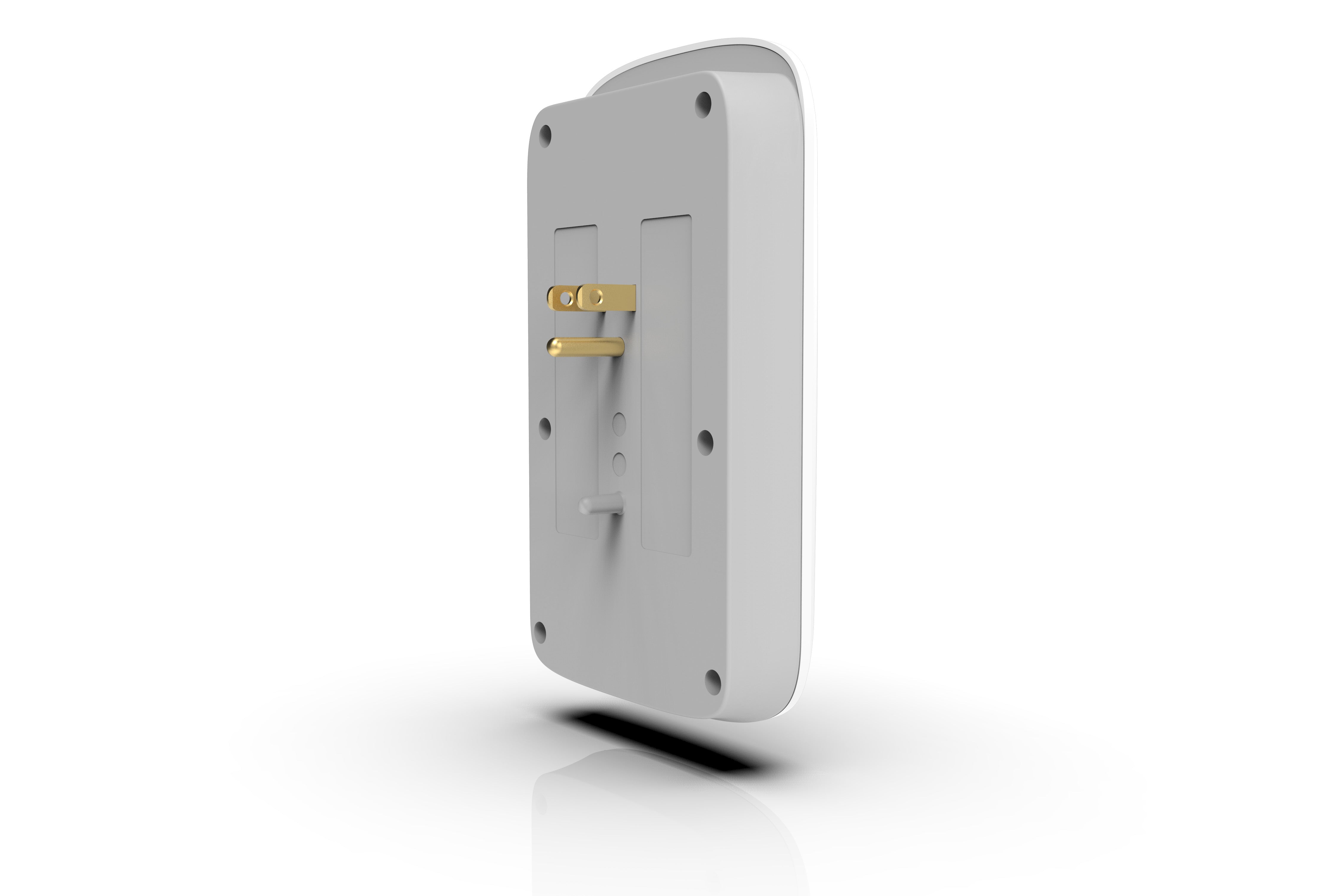 Monster ME-5016W 6 Outlet Wall Tap Surge Protector. White