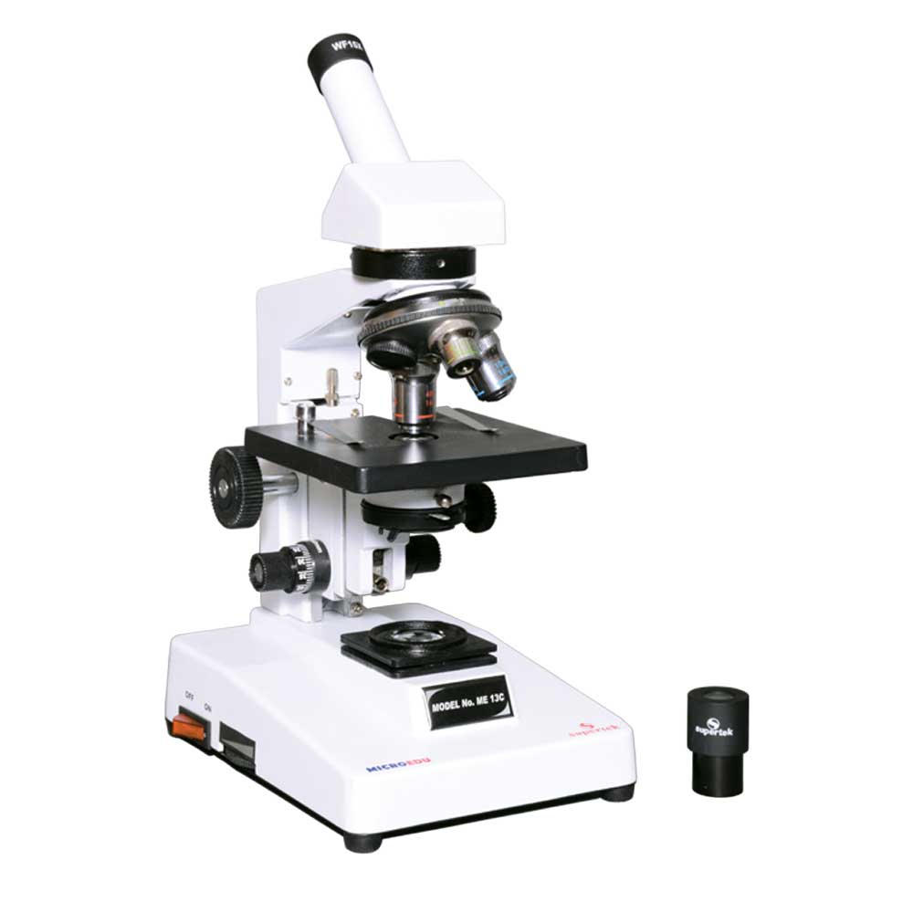 Microscope, Compound With Fine Focus, 4X, 10X, 40X