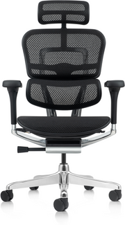 Ergohuman GEN2 High All Mesh - Black Mesh
