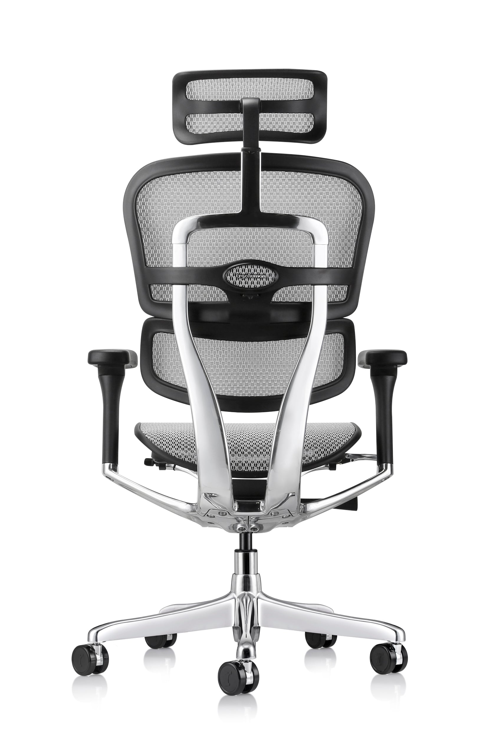 Ergohuman GEN2 High All Mesh - Gray Mesh