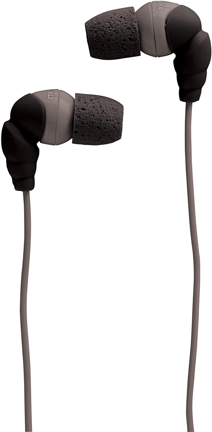 Memorex In-Ear Stereo Headphones with Comply Foam Tips - Gray