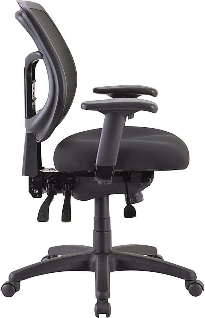 Apollo II Multi/Function Office Chair With Seat Slider - Dove Black
