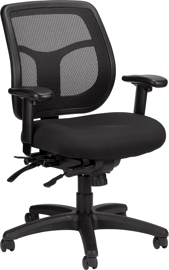 Apollo Ii Multi/Function High Back(With Adjustable Lumbar Pad) - Dove Black