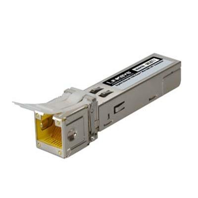 Cisco Consumer Products - Cisco Gigabit Ethernet 1000 Base-T Mini-GBIC SFP Transceiver - 1 X 1000Base-T - Black