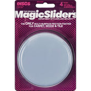Magic Sliders 4 In. Round Furniture Glide,(4-Pack)